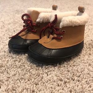 Baby duck boots